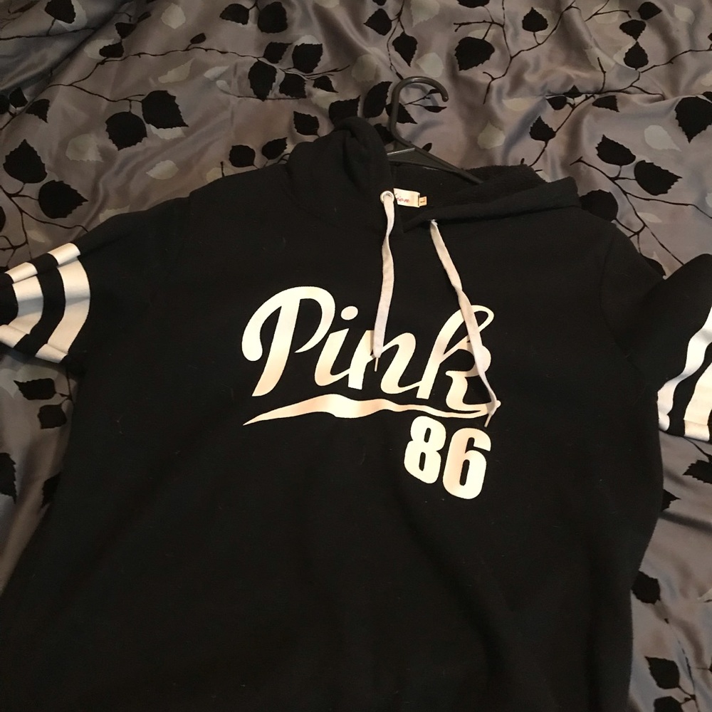Pink hoodie